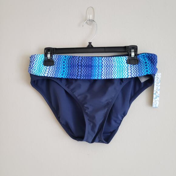 Into The Bleu Blue Bikini Bottom Size 12 - Picture 5 of 5